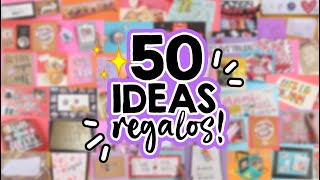 50 IDEAS de REGALOS fáciles y originales Recopilación 💕 Especial de San Valentín14 de febrero [upl. by Monroe]