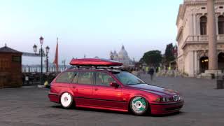 BMW e39 touring wagon on rotiform aerodisc [upl. by Nylaras]