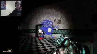 FIVE NIGHTS AT SANIC Garrys Mod [upl. by Enidlarej]