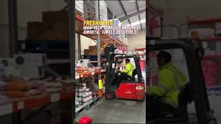 Hightech forklift action at Freshways [upl. by Atsedom]