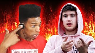 Etika Reacts to Quadeca  Insecure KSI DISS TRACK Stream Highlight [upl. by Aerdma]