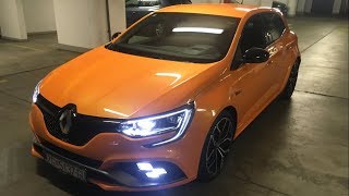 2018 RENAULT MEGANE RS Exhaust sound pops and bangs acceleration amp review [upl. by Ahsile508]