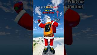 Cars vs Giant Santa Claus 🎅❌🤣  BeamNGDrive shorts beamng beamngdrive [upl. by Riamu]