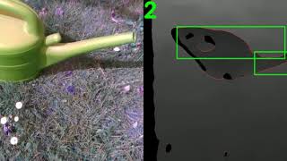 outdoor obstacle detection on ground in sunlight using 3D  depth camera Intel RealSense D435i [upl. by Herrera]