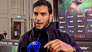 I WONT FAIRY AROUND LIKE EUBANK DID  Hamzah Sheeraz wants to KO LIAM WILLIAMS [upl. by Reiner495]