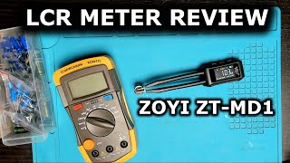 LCR METER ZOYI ZTMD1 quick review [upl. by Hammerskjold]