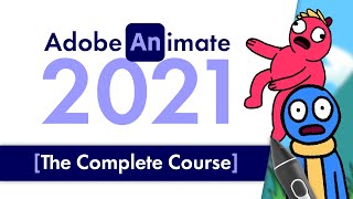 Intro to Adobe Animate 2021 THE FULL COURSE  Beginners Complete Tutorial [upl. by Backer]