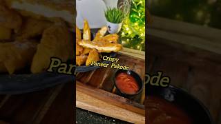 Restaurant style Crispy Paneer Pakode 😋🥪pakora pakoda pakorarecipe pakode paneerrecipe youtube [upl. by Waldemar]