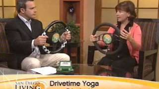 Back Pain Pelief Exercises  Drivetime Yoga on San Diego Living [upl. by Llenrep29]