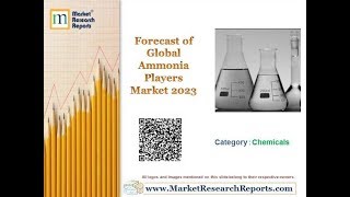 Forecast of Global Ammonia Players Market 2023 [upl. by Andromada]