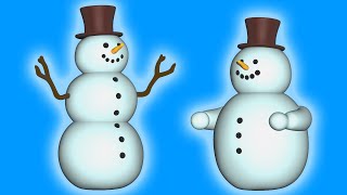 Binkie TV  Snowman Fun for Kids [upl. by Dnalyr]