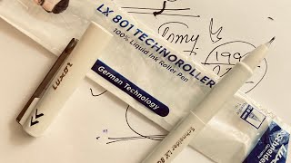 Schneider Lx 801 Techroller Pen Unboxing [upl. by Santana]