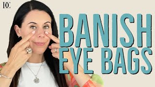 Stress Busting Face Yoga Banish Eye Bags In 4 Moves [upl. by Caraviello163]