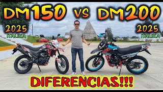 DM 150 VS DM 200 2025 DE ITALIKA LA MAS PEQUEÑA CONTRA SU SUCESORA ¿CUAL TE CONVIENE [upl. by Fredette]