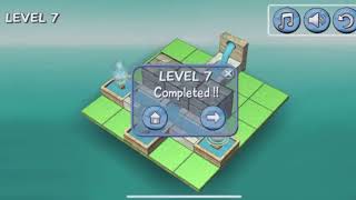 Water flow complete game video level 7 to 10 [upl. by Anilave623]