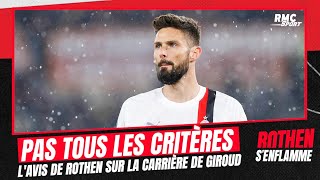 Pour Rothen Giroud ne remplit pas tous les critères pour marquer le foot européen [upl. by Efal]