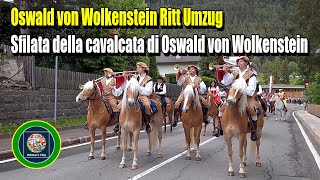 🎺Oswald von Wolkenstein Ritt Umzug 2024  Sfilata della cavalcata di Oswald von Wolkenstein 2024 [upl. by Keil317]