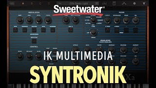 IK Multimedia Syntronik Synthesizer Plugin Demo [upl. by Arehs]