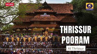 LIVE  “Thrissur Pooram” cultural extravaganzas 2022 at Thrissur  10th May 2022 [upl. by Singband478]