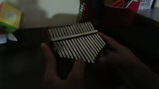 Cant help falling in love  Kalimba cover [upl. by Leonerd]