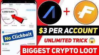 3 Instant AAX Exchange Withdraw 😍 AAX Unlimited Trick 💰 AAX Exchanges Bonus Loot [upl. by Duaner50]