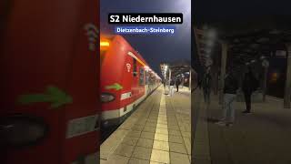 DietzenbachSteinberg Einfahrt BR423S2➡️Niedernhausen br423 sbahn shorts [upl. by Atiana]