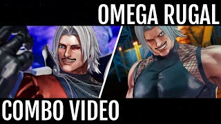 Kof XV  Omega Rugal  Basic Combo Video [upl. by Elledoj]