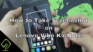 How to Take Screenshot on Lenovo Vibe K4 Note [upl. by Yojal537]