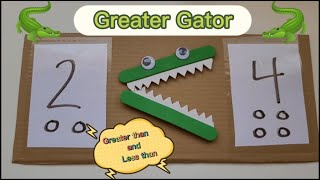 Greater than and Less than  Hands on Activity to Teach Kids Greater Than Less Than and Equal [upl. by Chas847]