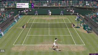 Lorenzo Musetti VS Juan Pablo Varillas  Wimbledon 2023  Tennis Elbow 2013  Gameplay [upl. by Anomor]