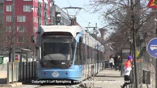 SL Tram Tvärbanan Mårtensdal Stockholm [upl. by Amando811]