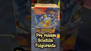 PreRelease Pokemon Scintille Folgoranti pokemon prerelease shorts [upl. by Araeit]