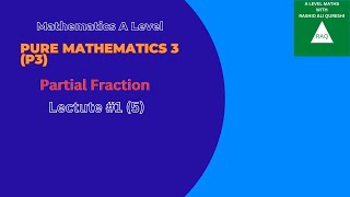 Alevel Maths Mastering Partial Fractions  A Level Mathematics 9709 [upl. by Eyanaj450]