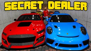 Selling Stolen Cars in Underground Secret Dealership  GTA 5 RP [upl. by Alvan]