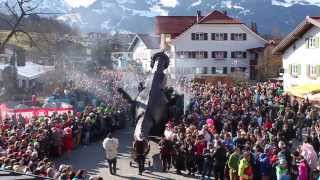 Faschingsumzug in Fischen im Allgäu [upl. by Giulietta]