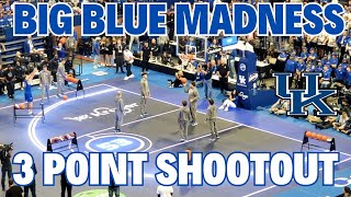 Kentucky Wildcats Basketball Big Blue Madness 3 Point Shootout Final Round [upl. by Bellew]