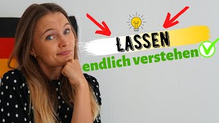 Das Verb quotlassenquot klar erklärt  Deutsche Grammatik b1 b2 [upl. by Haywood]