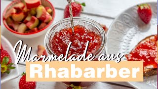 RhabarberMarmelade So kochst du sie ganz einfach selbst [upl. by Demha171]