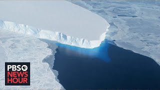 Scientists measure how quickly crucial Antarctica glacier is melting [upl. by Milburr]