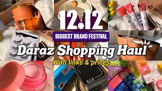 Daraz 1212 Shopping Haul [upl. by Kirat]