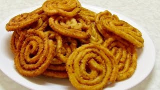 Chakri or Murukku or Chakli Recipe  Rice Spirals Recipe by Bhavna [upl. by Helmut521]