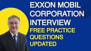 Exxon Mobil Corporation Interview Questions amp Answers Free Practice Questions [upl. by Ettore531]