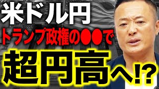 【日本では誰も知らない 】トランプ政権の経済政策がもたらす為替市場への影響をデータ解説します [upl. by Inoek621]