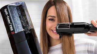 Does Split End Trimmer Actually Work Reviewing SPLITENDER PRO2 [upl. by Yatnahs]