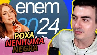 POXA NENHUMA NEGRA NO ENEM 2024 [upl. by Llatsyrc744]