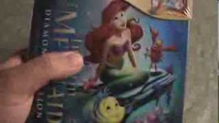 The Little Mermaid Diamond Edition Target Exclusive BluRay Digibook Unboxing [upl. by Cassady]