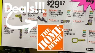 Ryobi Black Friday Deals at Home Depot 2023 [upl. by Etnaed124]