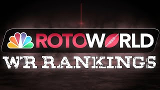 2020 Fantasy Football Wide Receiver Rankings  Rotoworld [upl. by Muhan]