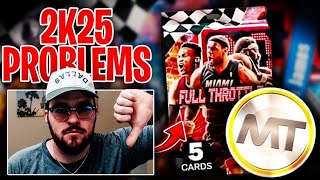 THERE ARE SOME MAJOR ISSUES IN NBA 2K25 MyTEAM LETS TALK ABOUT THEM [upl. by Greenwood]