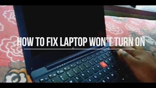 How to Replace a NonRemovable Battery in LaptopIball CompbookHow to fix laptop wont turn on [upl. by Anagrom]